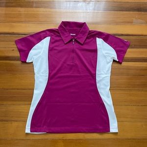Under Armour zip Polo Top